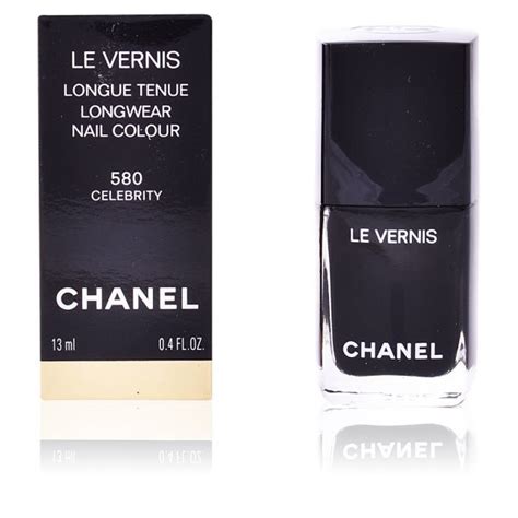 chanel le vernis longue tenue 580 celebrity|le vernis longwear nail color.